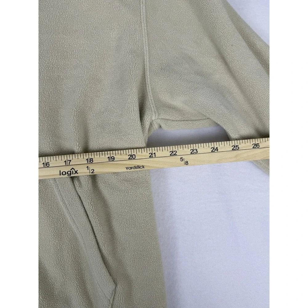 Nike Air Jordan Fleece High Pile‎ Pullover Hoodie Mens Size M Beige
